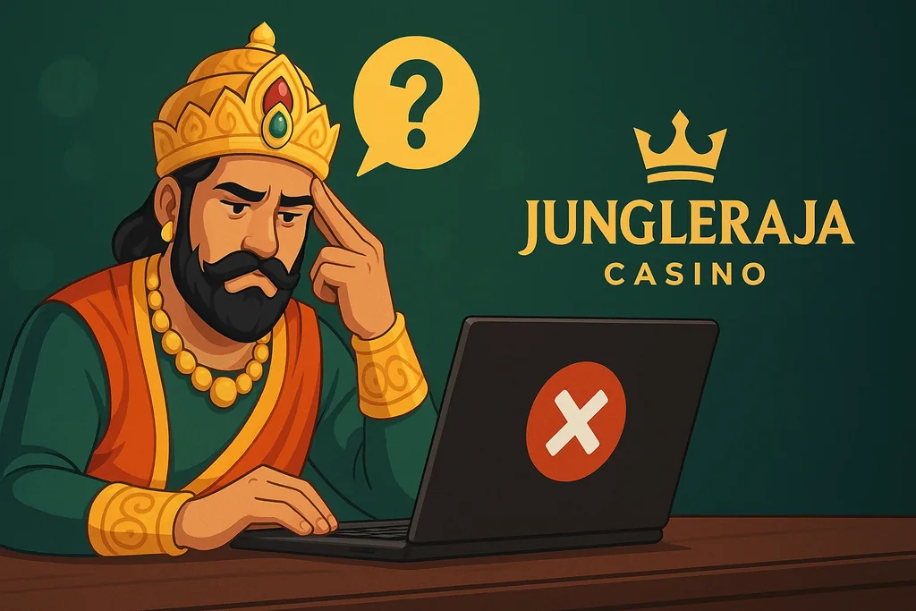JungleRaja login troubleshooting illustration for Indian players